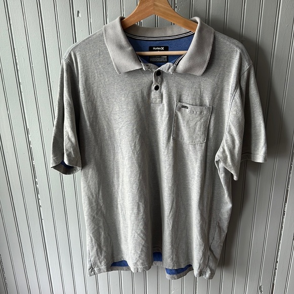 Hurley Men’s Polo XL - Picture 2 of 8